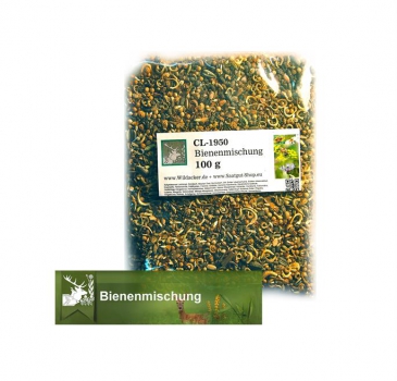 Bienenmischung für Garten und Feldflur - mit Wildblumen und Heilkräutern (100g)